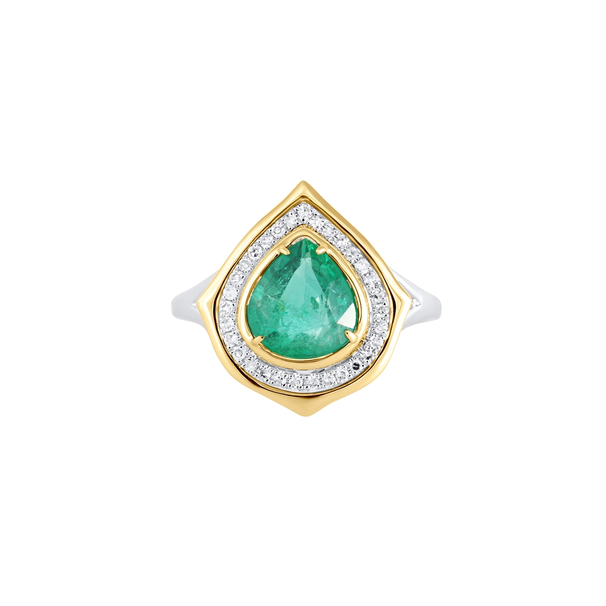Rings Rings in Yellow Gold containing Multi-gemstone, Diamond, Emerald 463662