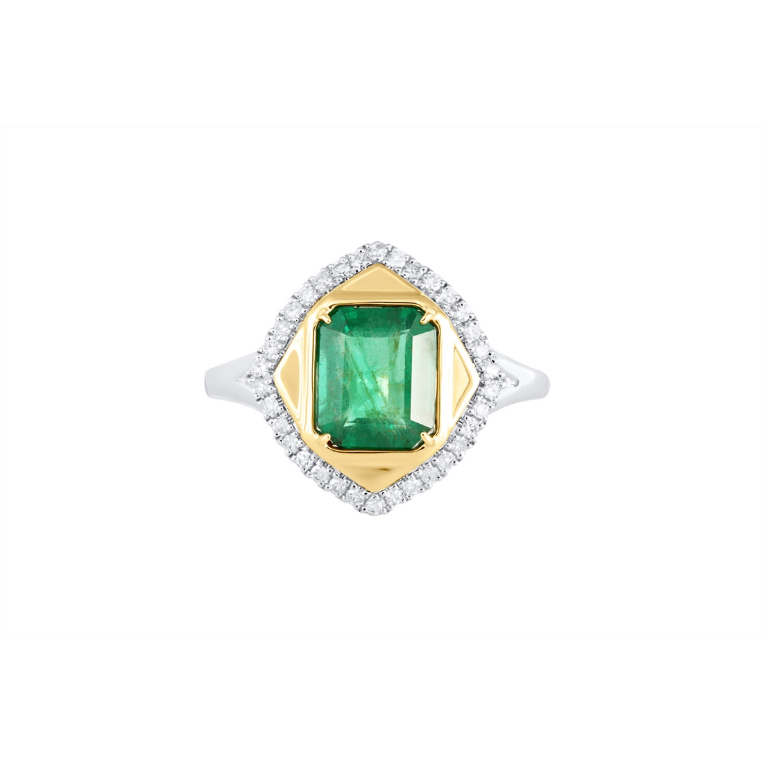 Rings Rings in Yellow Gold containing Multi-gemstone, Diamond, Emerald 463664