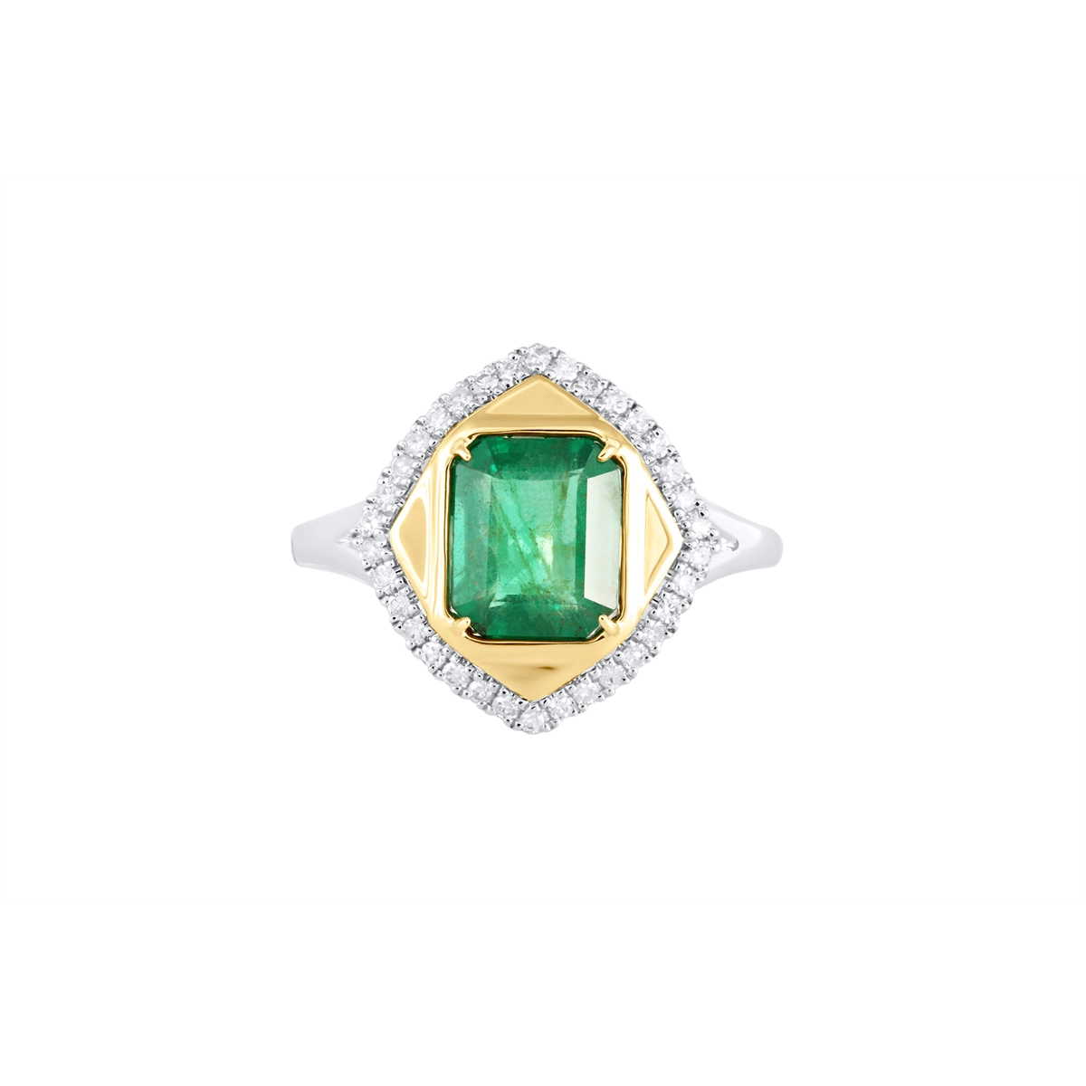 Rings Rings in Yellow Gold containing Multi-gemstone, Diamond, Emerald 463664