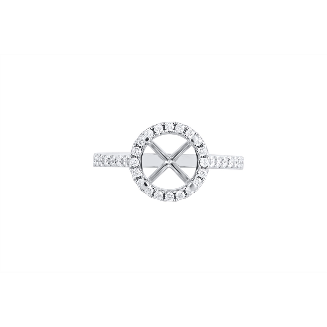 Engagement Collections Engagement Rings in Platinum/Palladium containing Diamond 463670