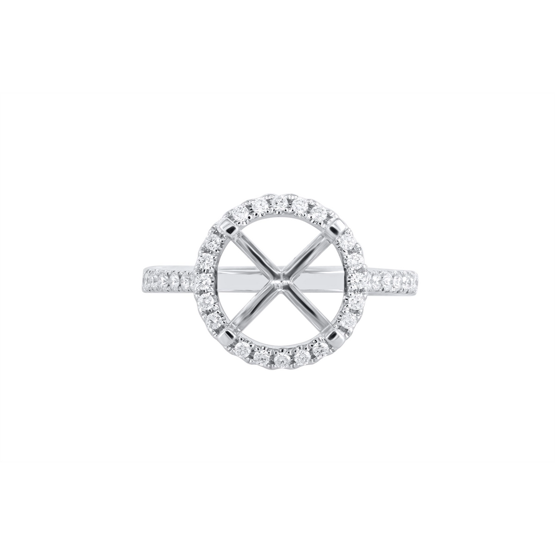 Engagement Collections Engagement Rings in Platinum/Palladium containing Diamond 463671