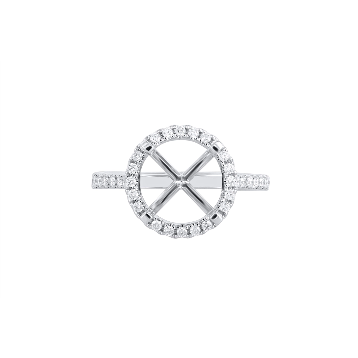 Engagement Collections Engagement Rings in Platinum/Palladium containing Diamond 463671