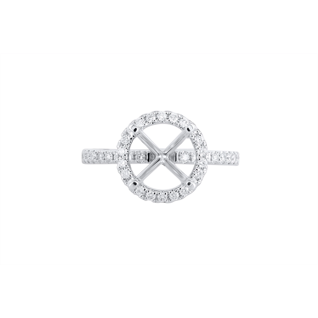 Engagement Collections Engagement Rings in Platinum/Palladium containing Diamond 463672