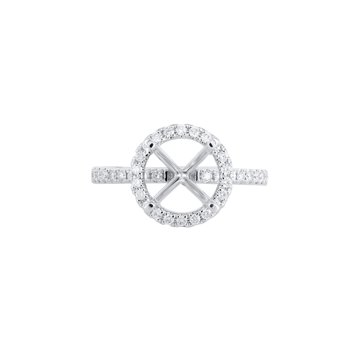 Engagement Collections Engagement Rings in Platinum/Palladium containing Diamond 463672
