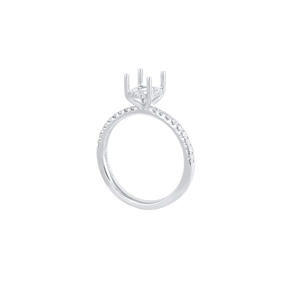 Engagement Collections Engagement Rings in Platinum/Palladium containing Diamond 463673