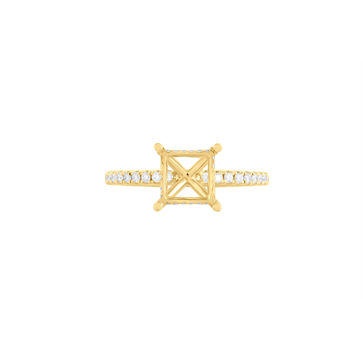 Engagement Collections Engagement Rings in Yellow Gold containing Diamond 463674