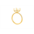 Engagement Collections Engagement Rings in Yellow Gold containing Diamond 463674
