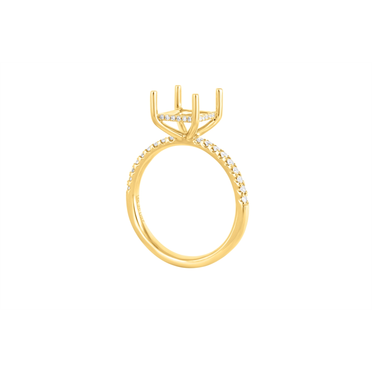 Engagement Collections Engagement Rings in Yellow Gold containing Diamond 463674