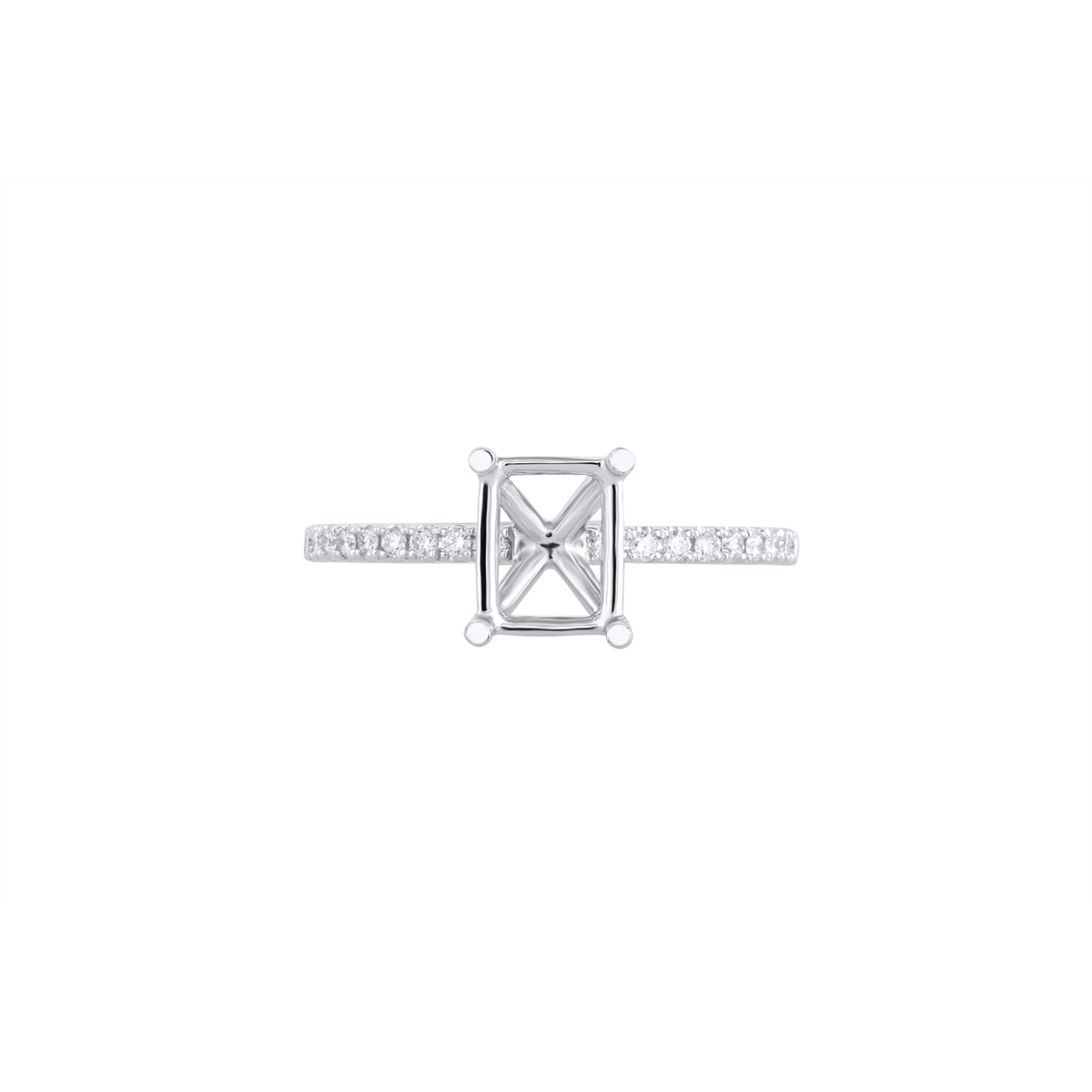 Engagement Collections Engagement Rings in Platinum/Palladium containing Diamond 463681