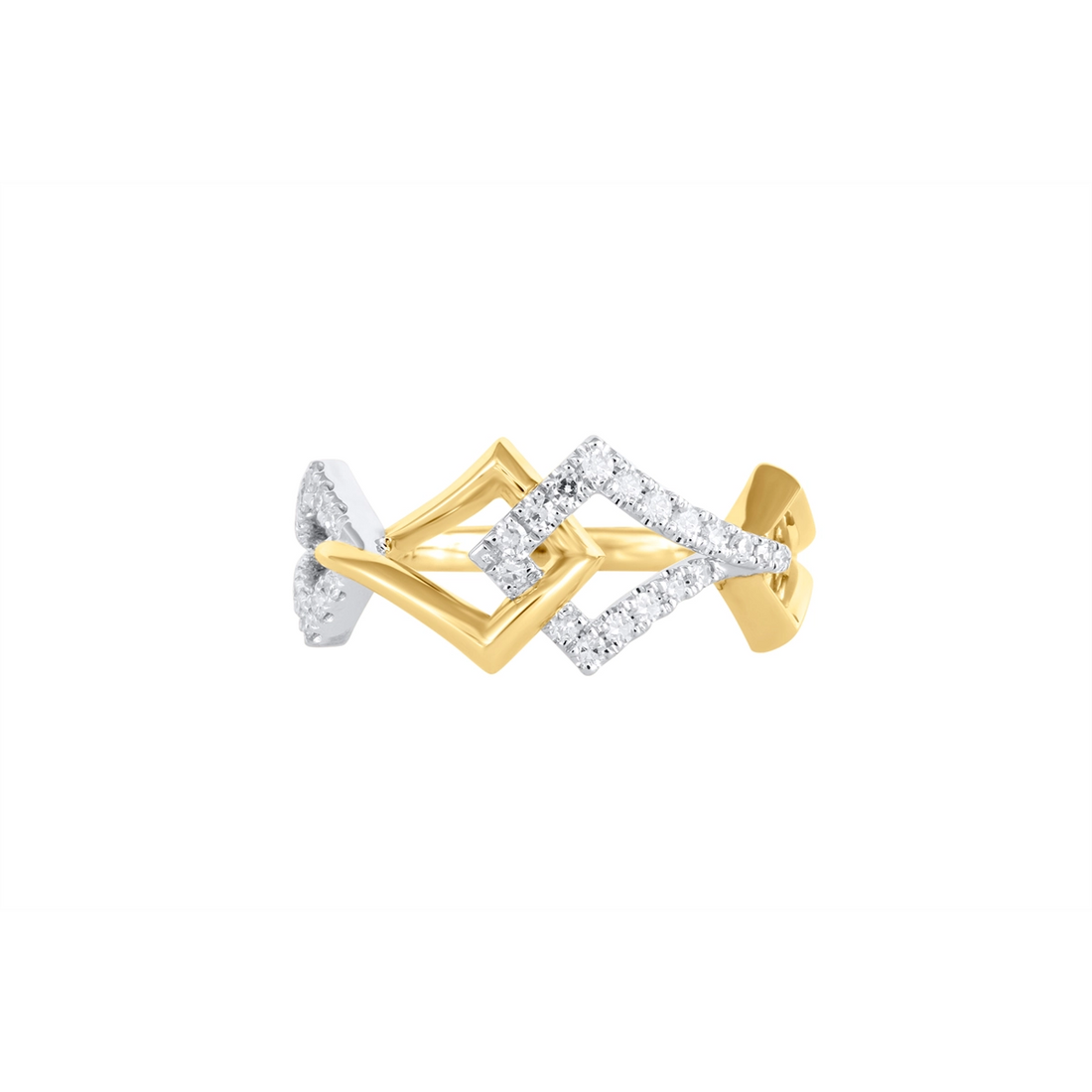 Rings Rings in Mixed Metals containing Diamond 463684