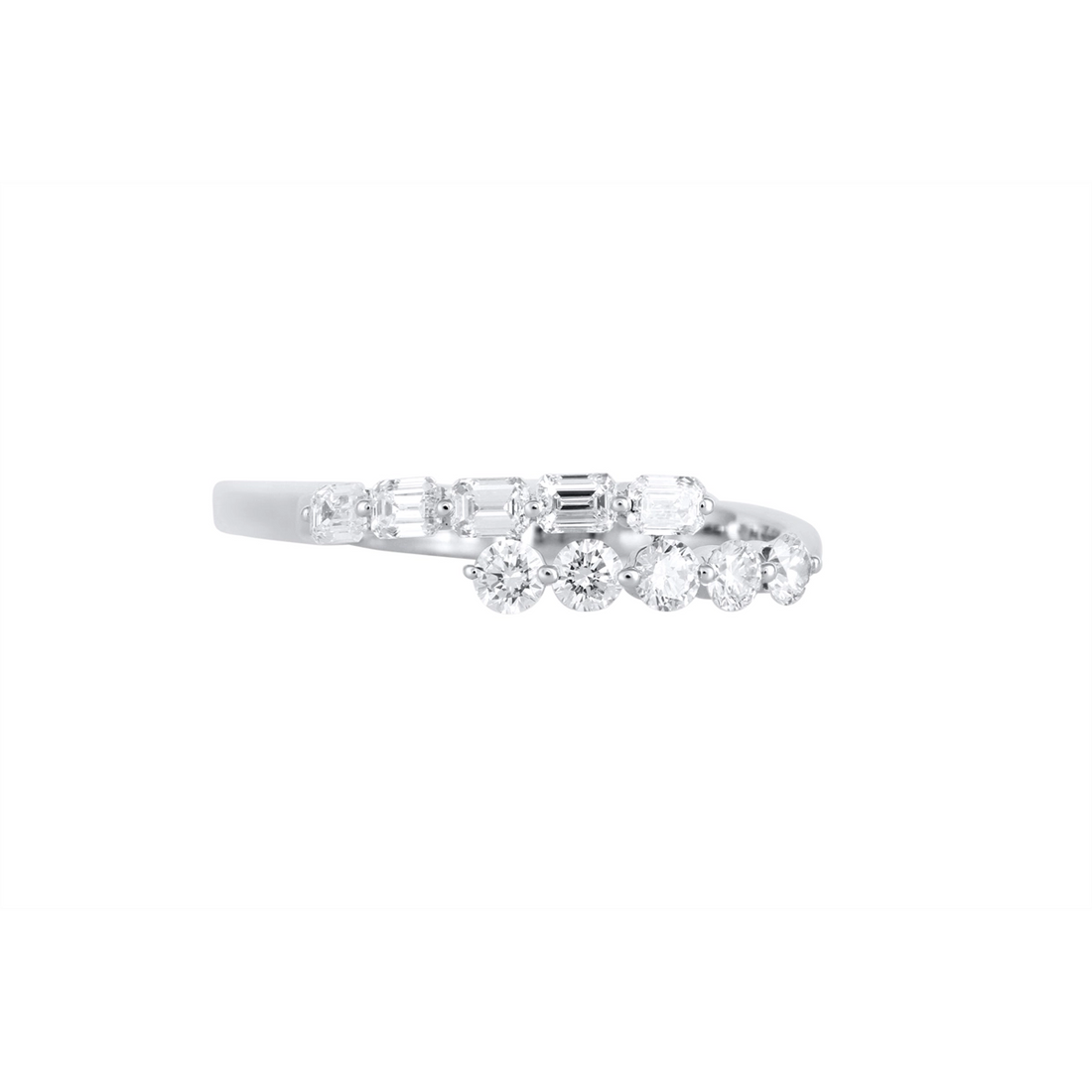 Wedding Bands Wedding Rings in Platinum/Palladium containing Diamond 463699