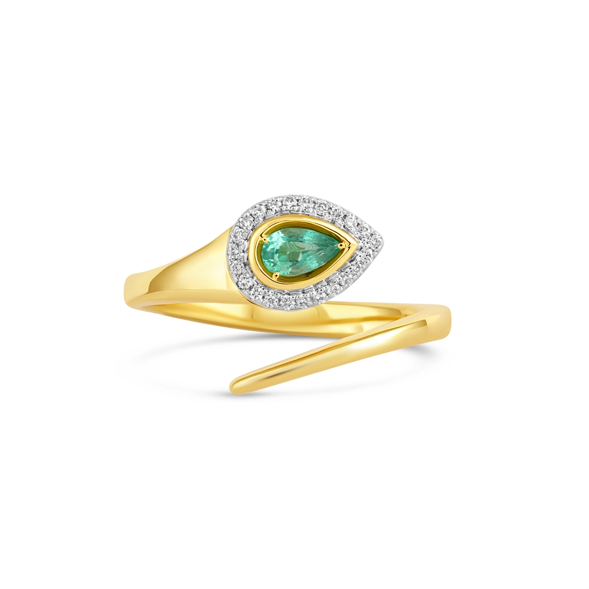 Rings Rings in Yellow Gold containing Multi-gemstone, Diamond, Emerald 463708