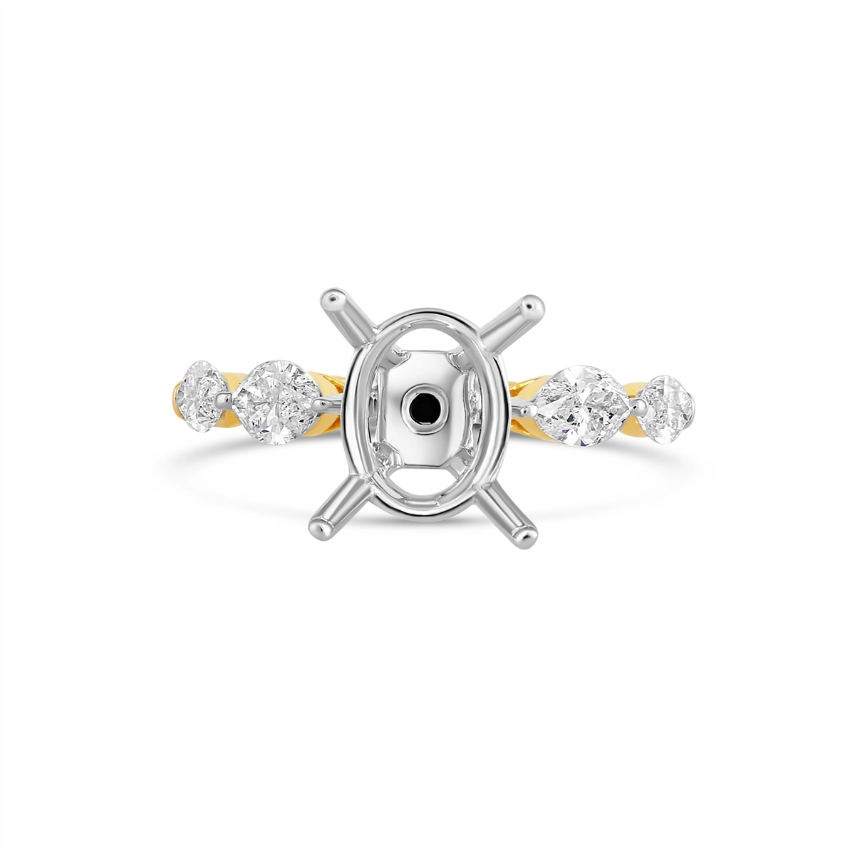 Engagement Collections Engagement Rings in Mixed Metals containing Diamond 463711