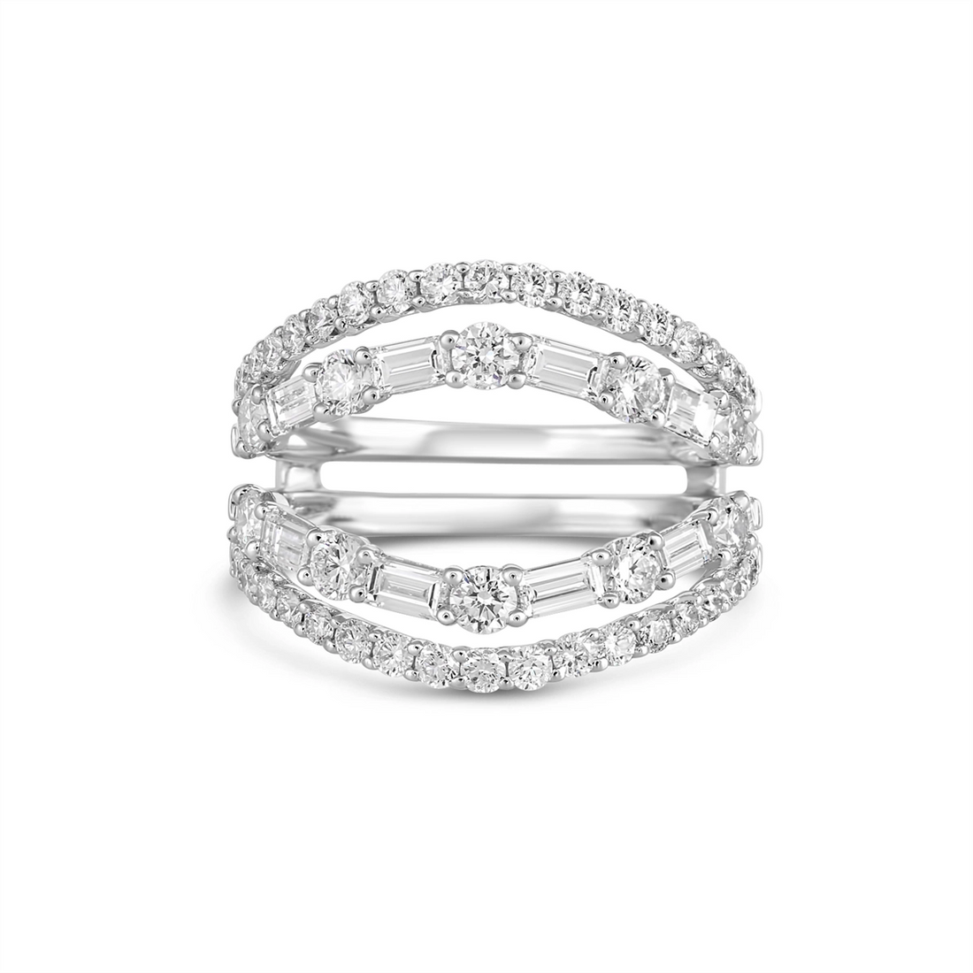 Wedding Bands Wedding Rings in White Gold containing Diamond 463740