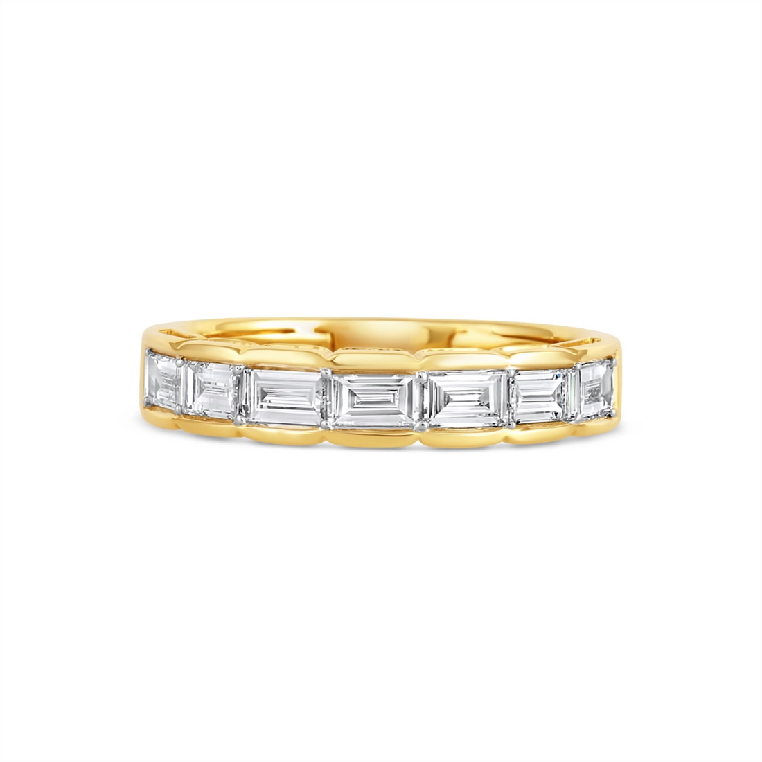 Wedding Bands Wedding Rings in Yellow Gold containing Diamond 463747