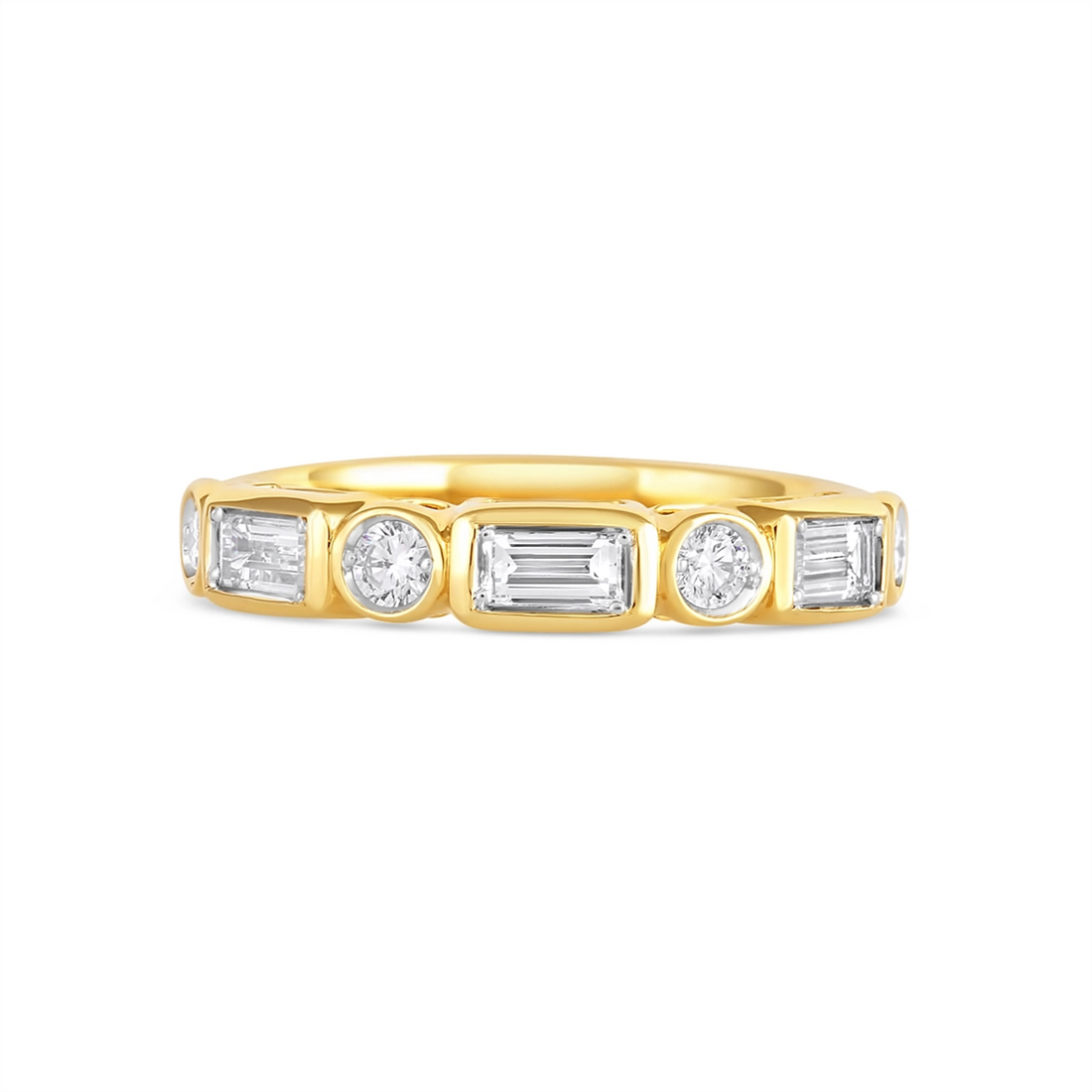 Wedding Bands Wedding Rings in Yellow Gold containing Diamond 463750