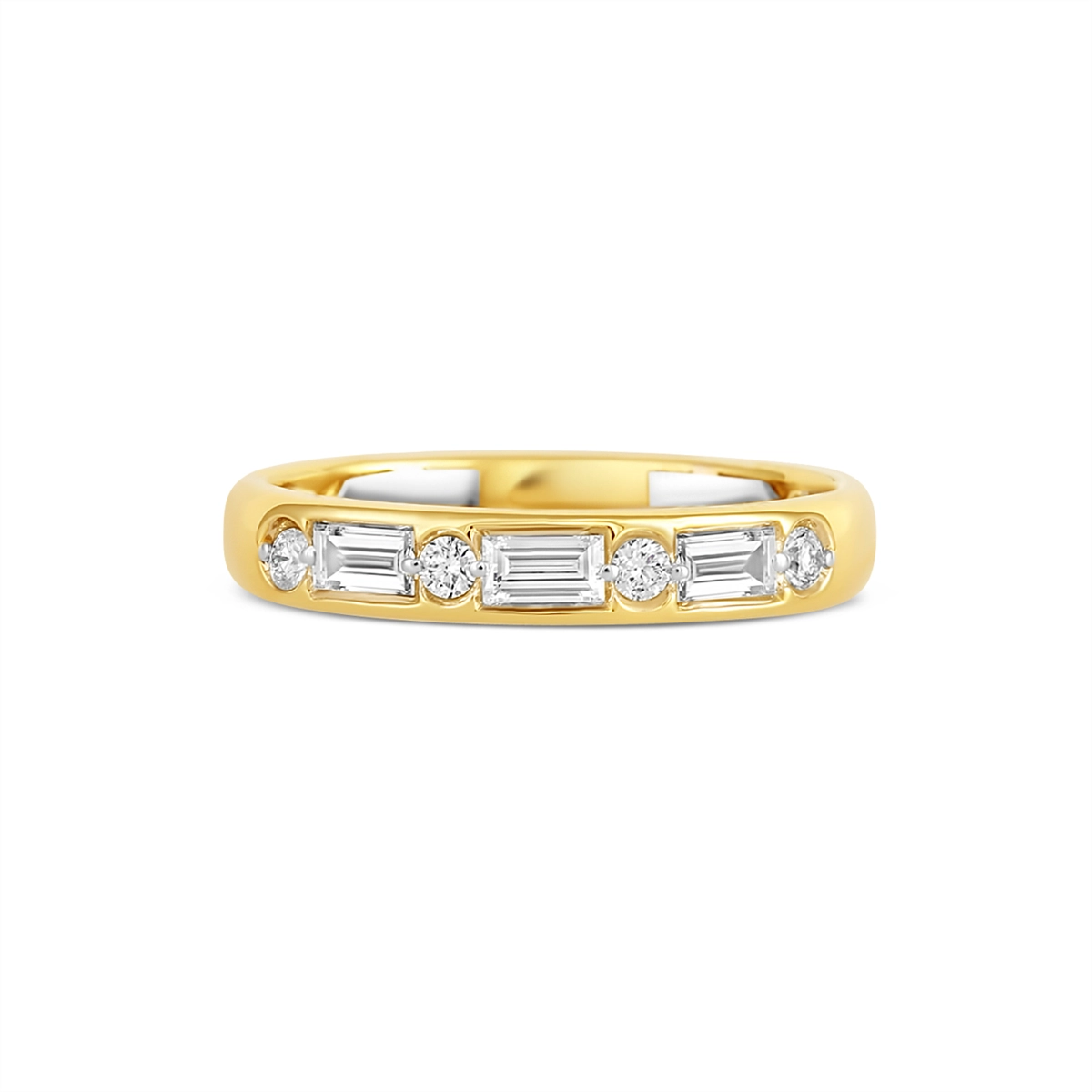 Wedding Bands Wedding Rings in Yellow Gold containing Diamond 463752