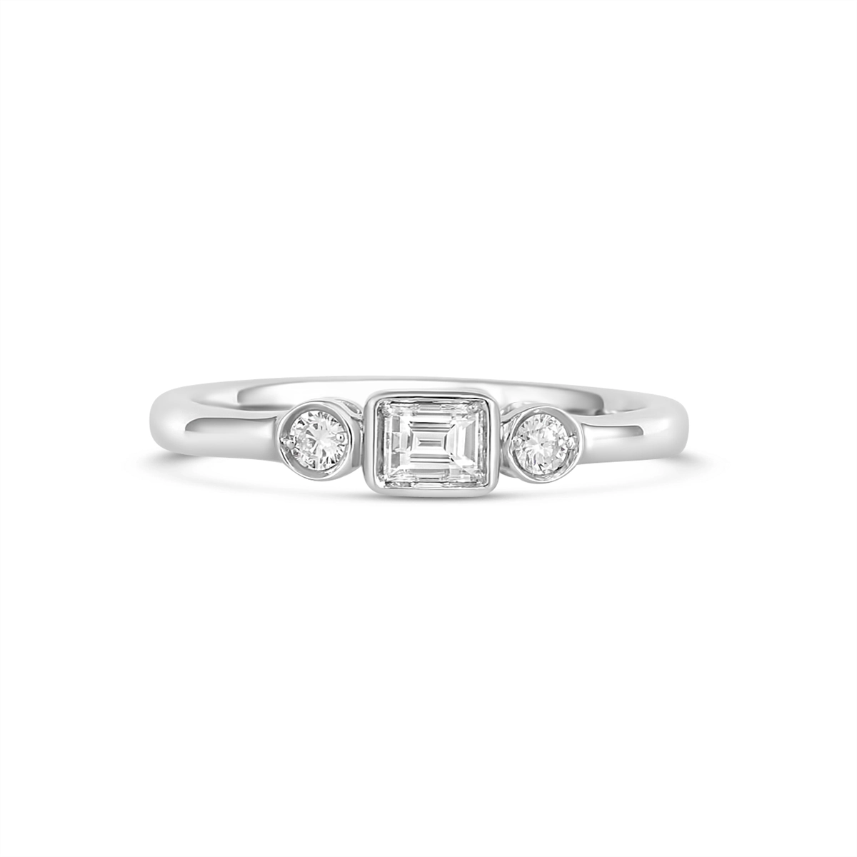 Engagement Collections Engagement Rings in Platinum/Palladium containing Diamond 463753