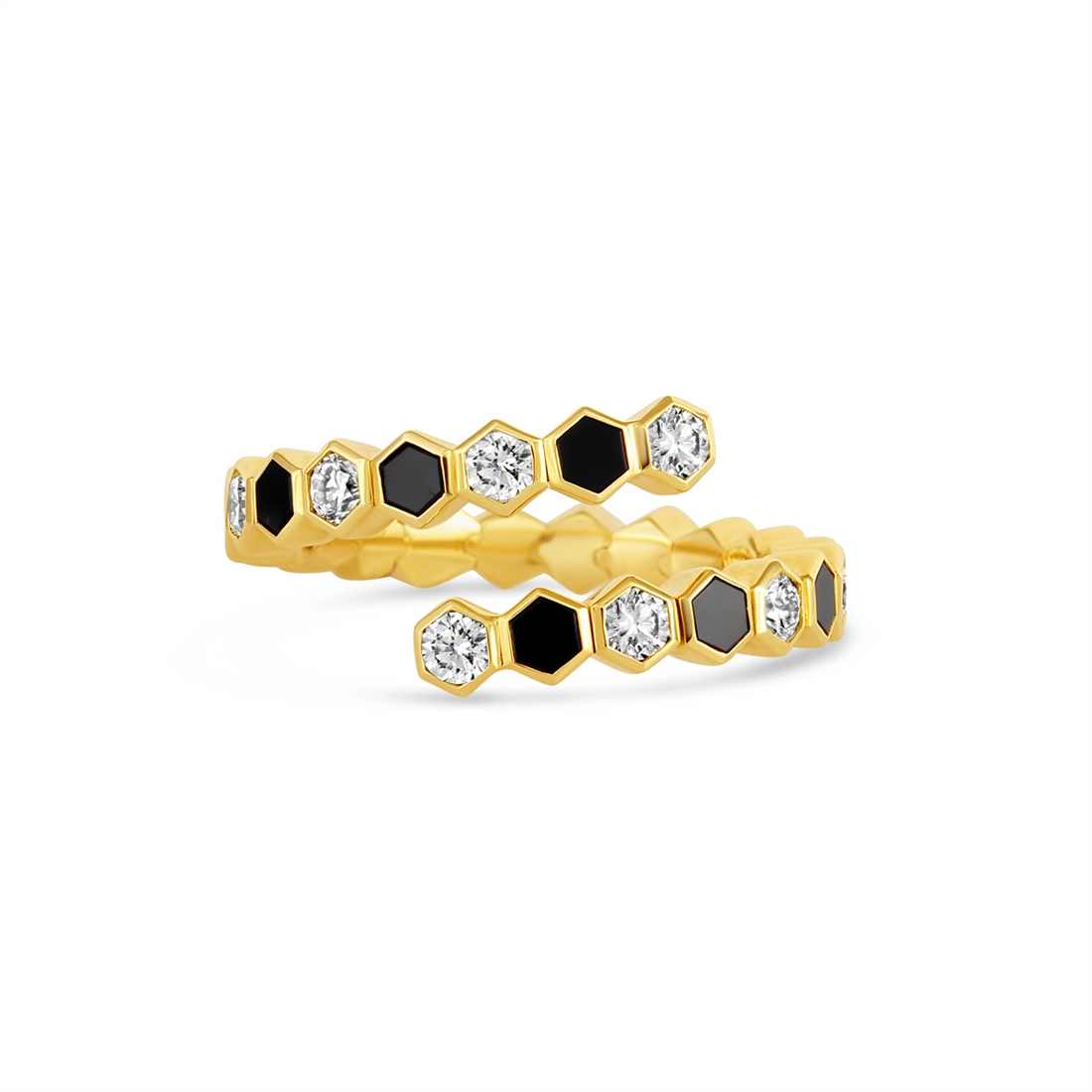 Rings Rings in Yellow Gold containing Black onyx, Multi-gemstone, Diamond 463754