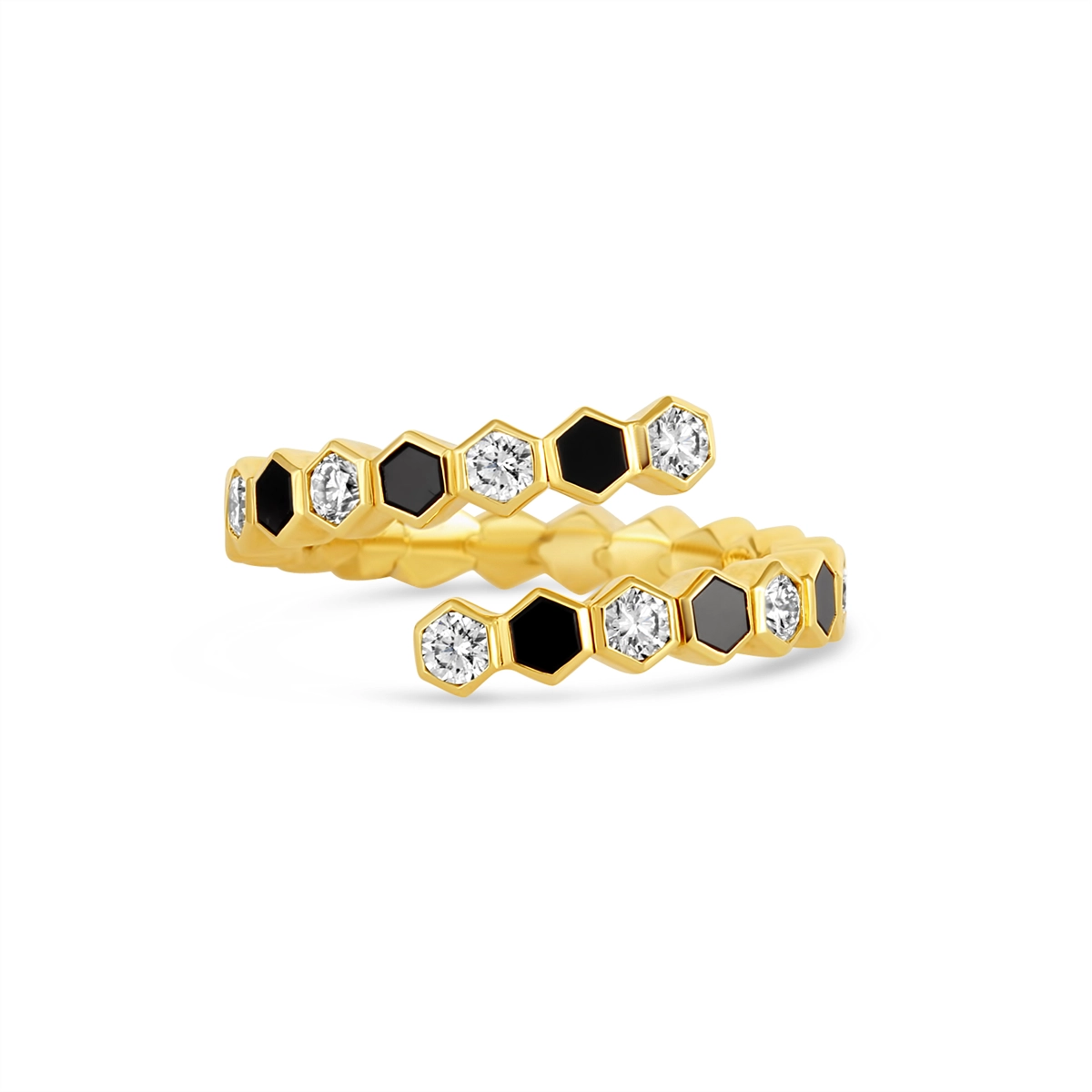 Rings Rings in Yellow Gold containing Black onyx, Multi-gemstone, Diamond 463754