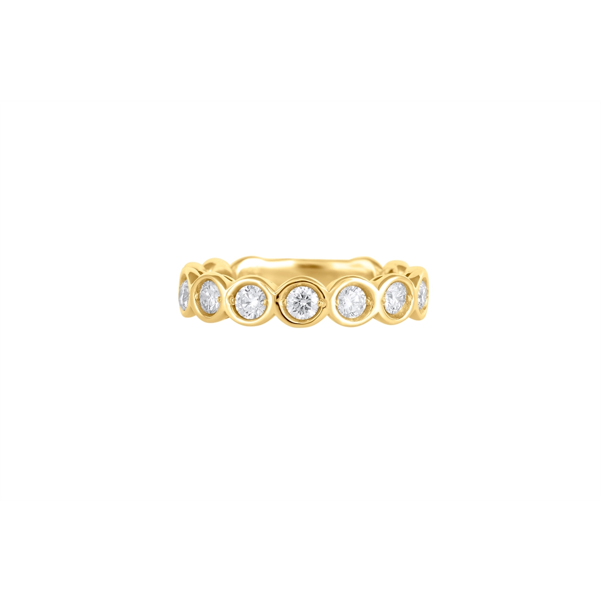 Wedding Bands Wedding Rings in Yellow Gold containing Diamond 463761