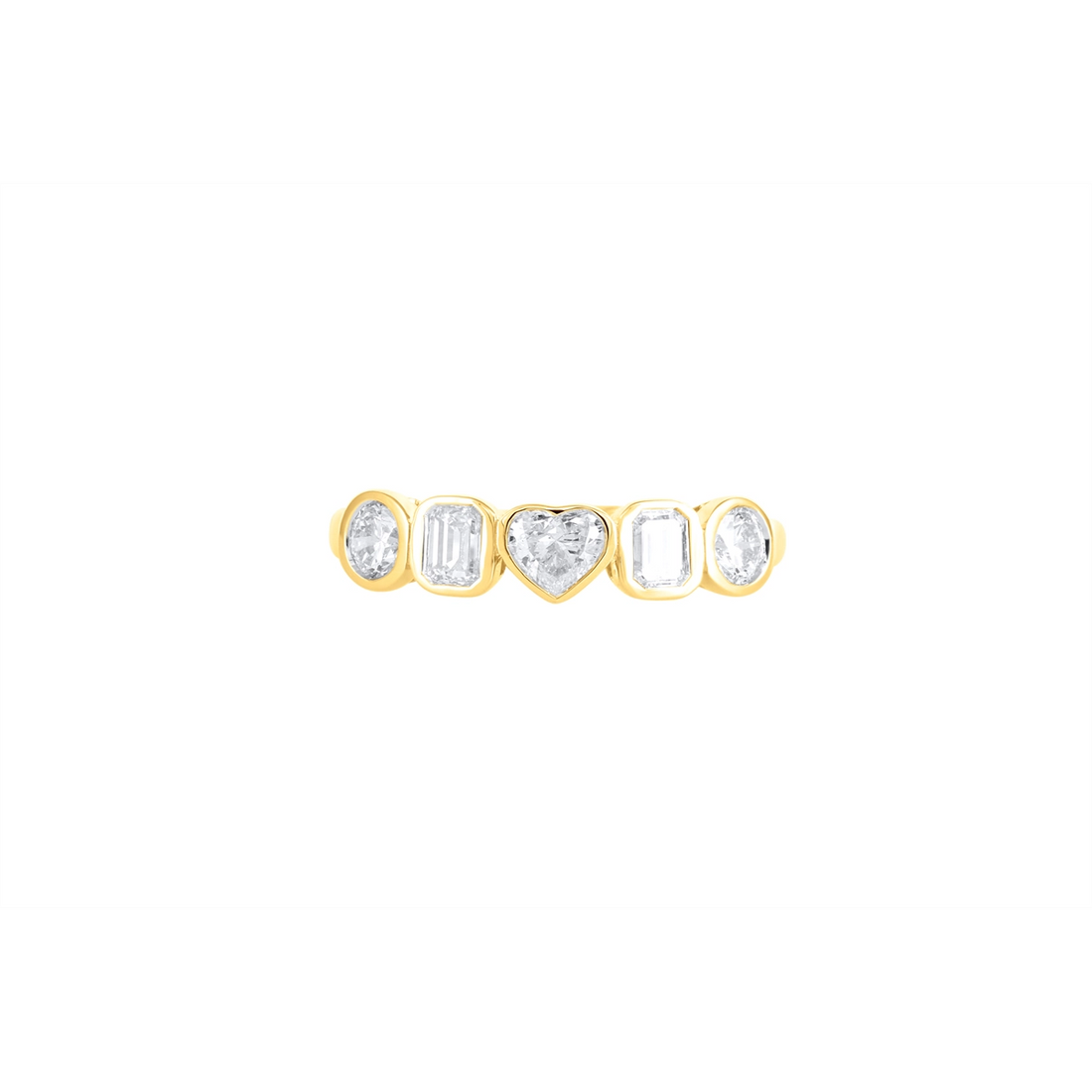 Wedding Bands Rings in Yellow Gold containing Diamond 463781