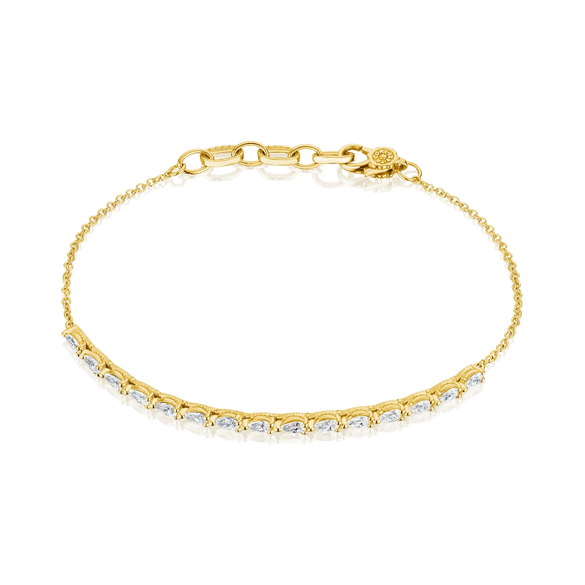 Tacori Bracelets in Yellow Gold containing Diamond FB 675 Y 6.5