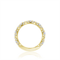 Tacori Wedding Rings in Yellow Gold containing Diamond HT 2653 B 3/4 Y