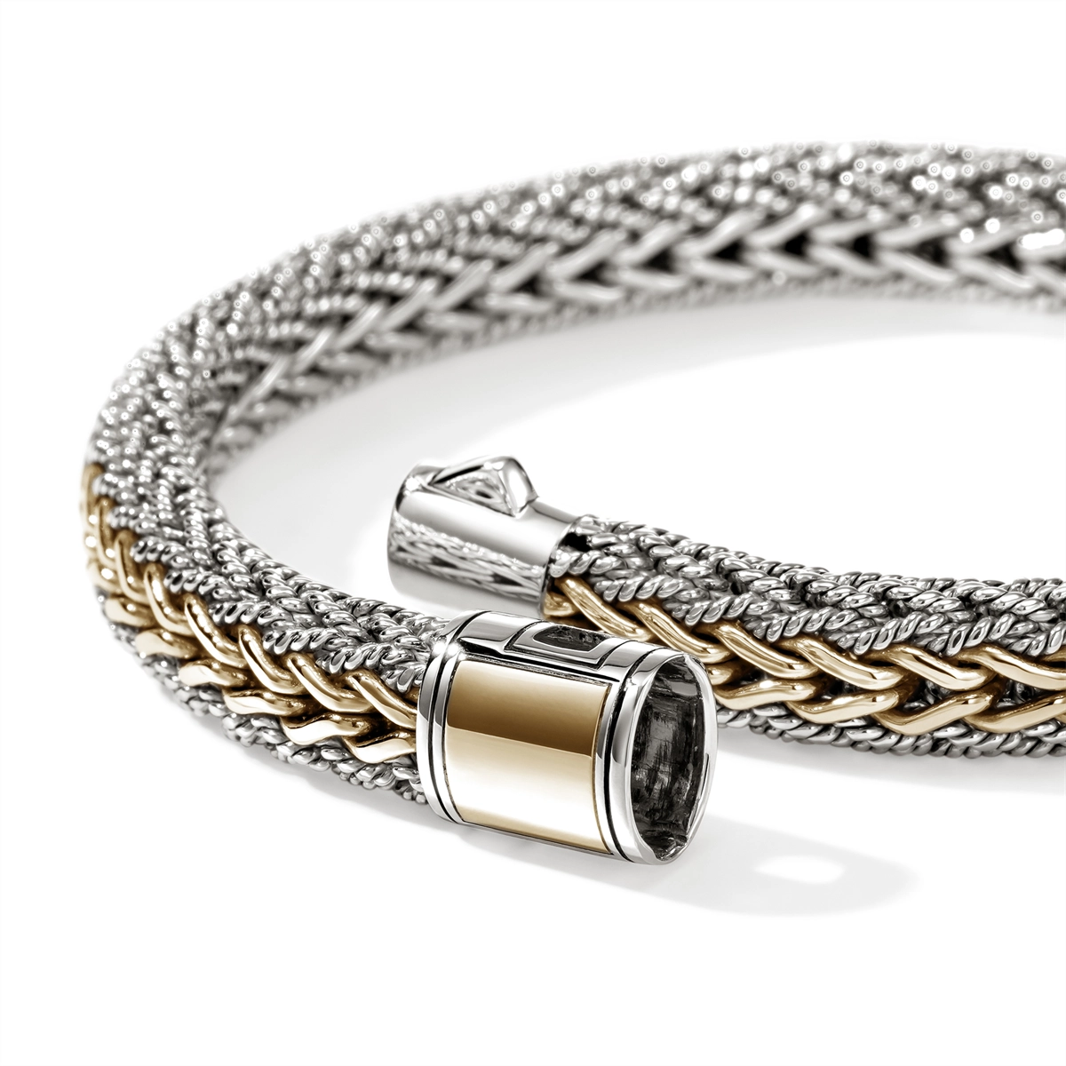 John Hardy Bracelets in Mixed Metals BUZZ990401RVXUL