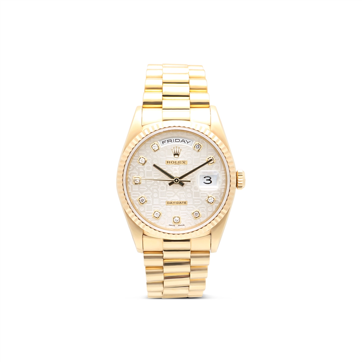 Preowned Rolex watch in Yellow Gold 1823881JB8385
