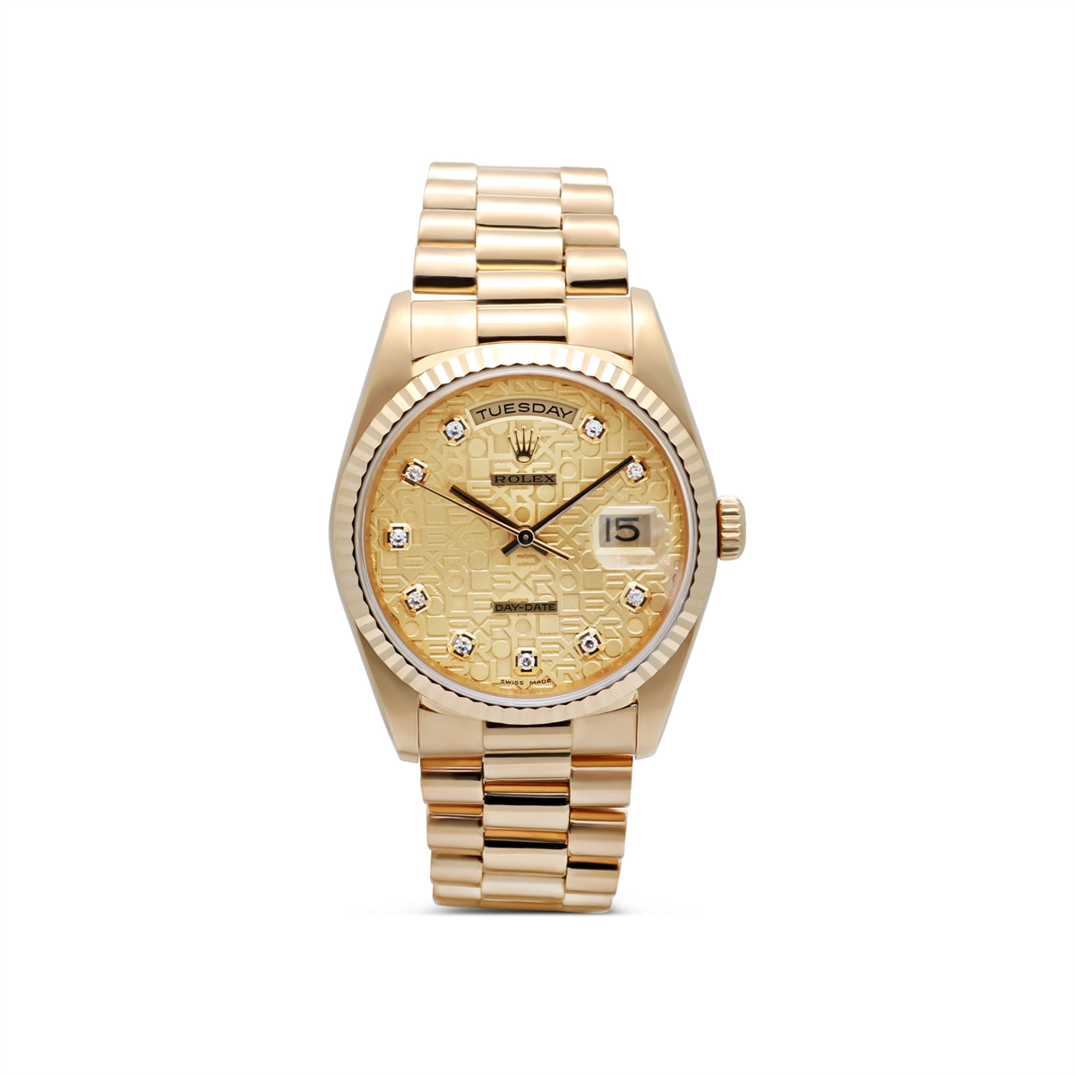 Preowned Rolex watch in Yellow Gold 1823882JB8385
