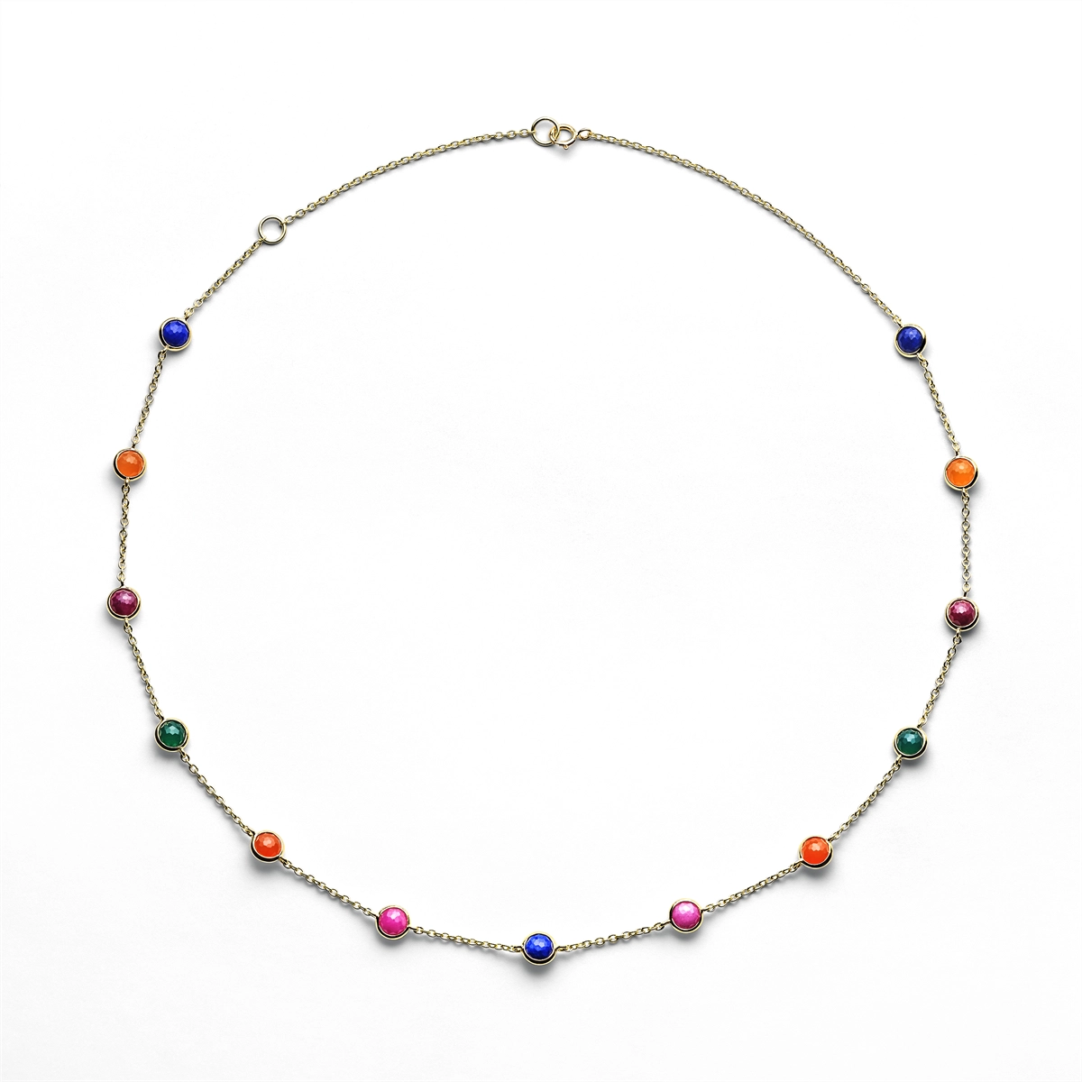 Ippolita Necklaces in Yellow Gold containing Lapis, Quartz, Other, Multi-gemstone, Ruby GN1680FESTA