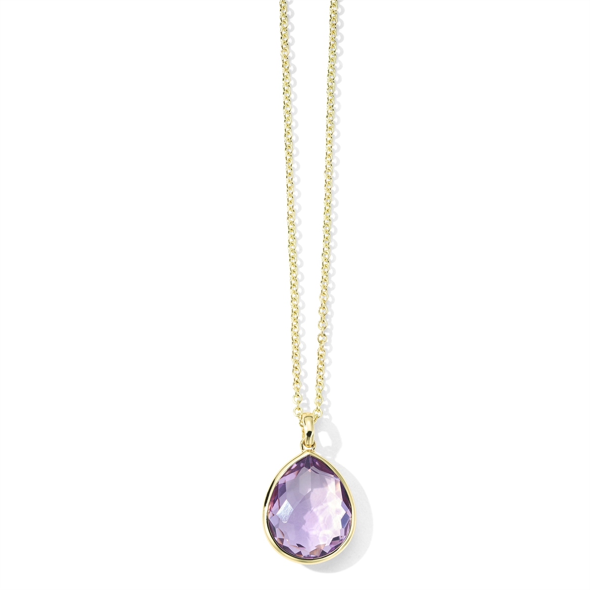 Ippolita Necklaces in Yellow Gold containing Amethyst GN343DAM-B