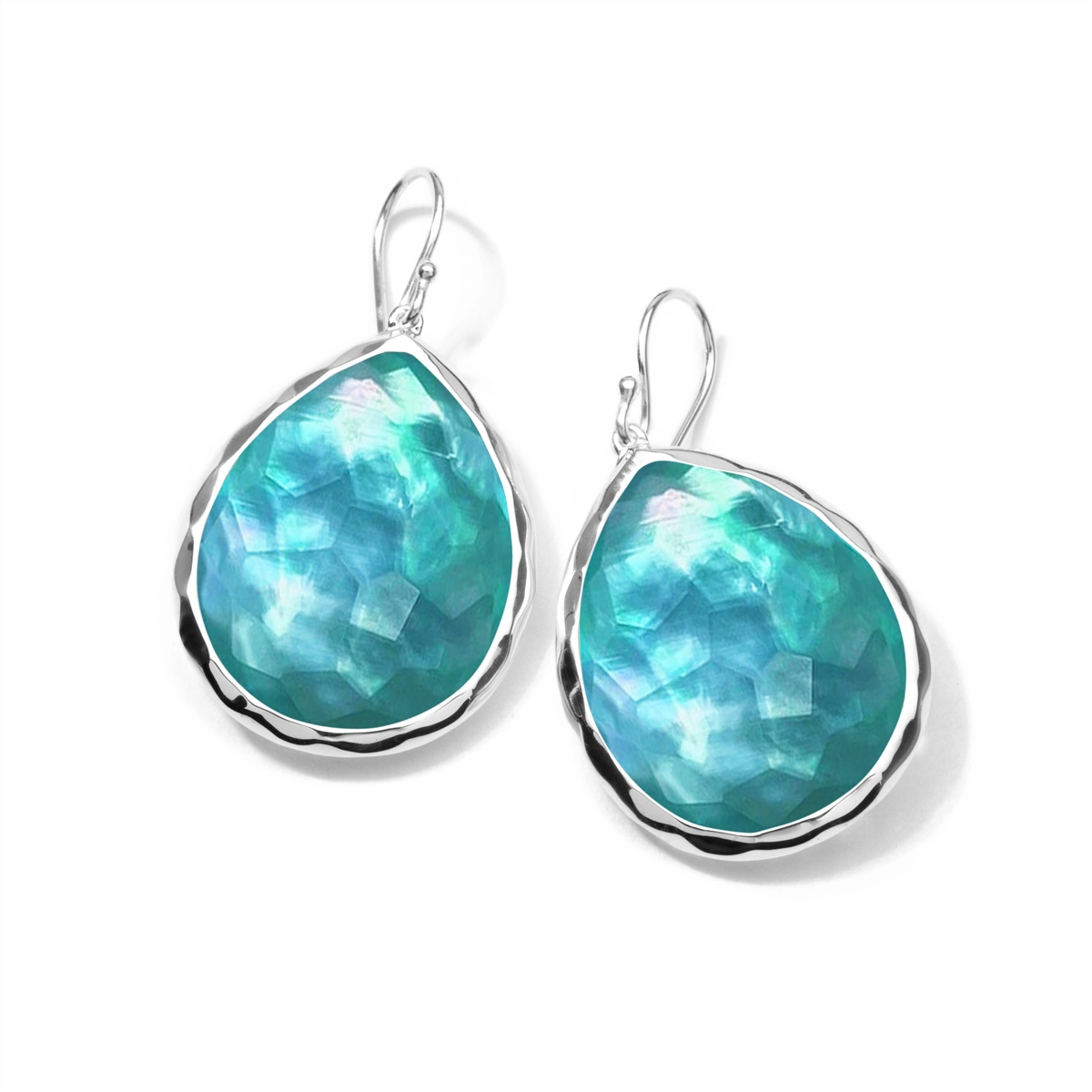 Ippolita Earrings in Silver containing Mother of pearl, Quartz, Other, Multi-gemstone SE119TFCQMOPAGG