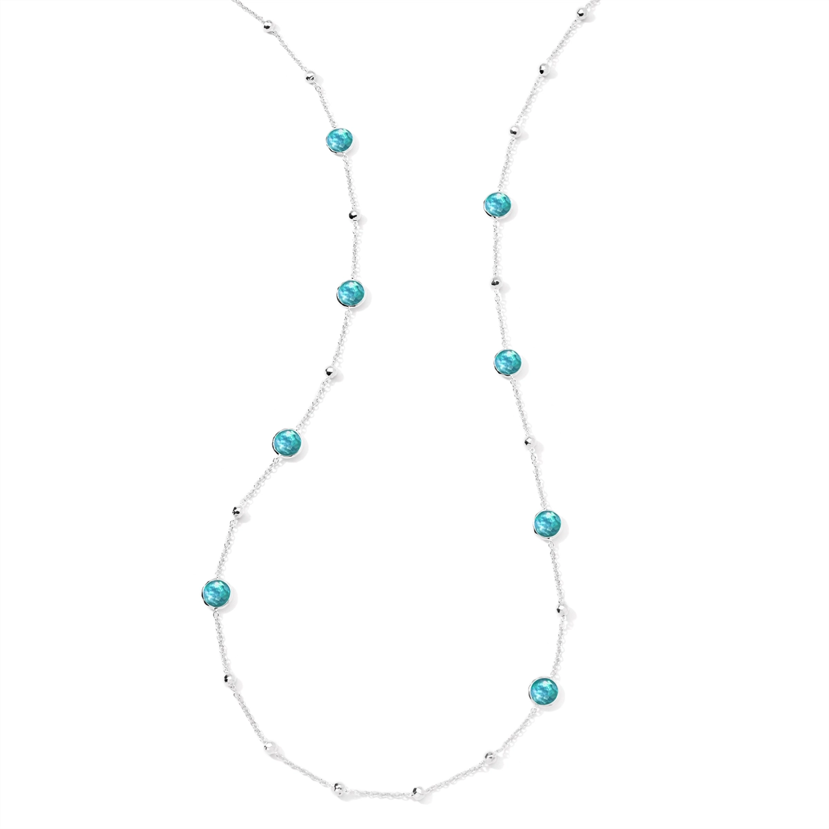 Ippolita Necklaces in Silver containing Mother of pearl, Quartz, Other, Multi-gemstone SN143TFCQMOPAGG