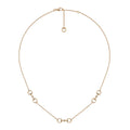 Gucci Necklaces in Rose Gold containing Diamond YBB83759600100U