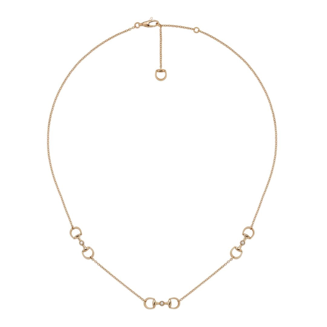 Gucci Necklaces in Rose Gold containing Diamond YBB83759600100U