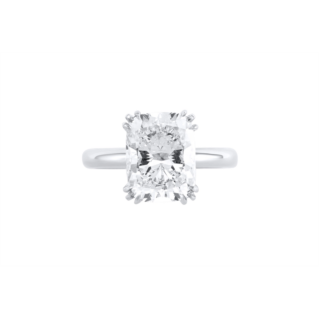 Tacori Engagement Rings in White Gold containing Diamond 431 CU 11.5X8.5 LDW