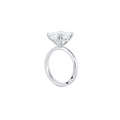 Tacori Engagement Rings in White Gold containing Diamond 431 CU 11.5X8.5 LDW