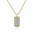 Gabriel & Co Necklaces in Yellow Gold containing Diamond NK6842-18Y45JJ