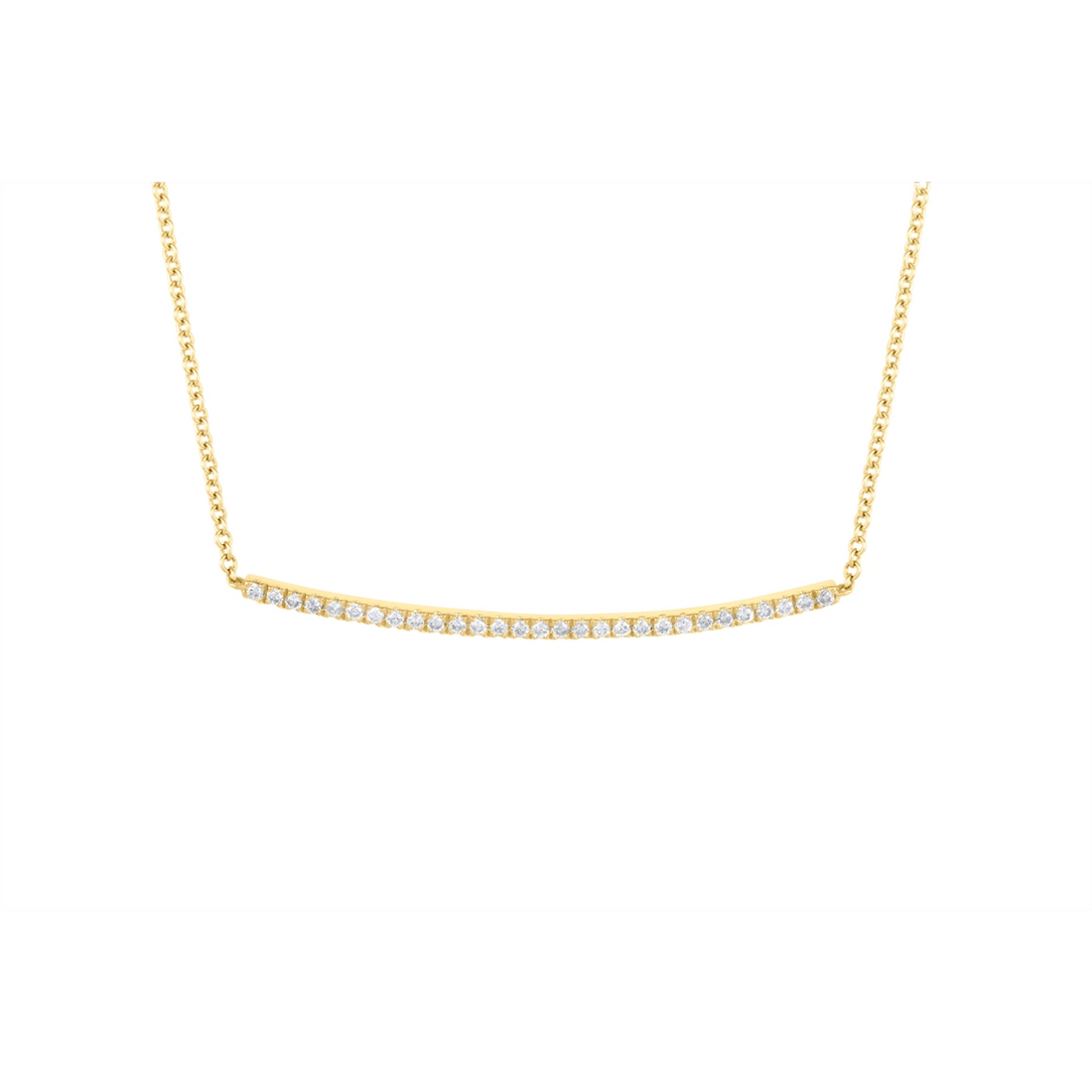 Necklaces Necklaces in Yellow Gold containing Diamond IAAL