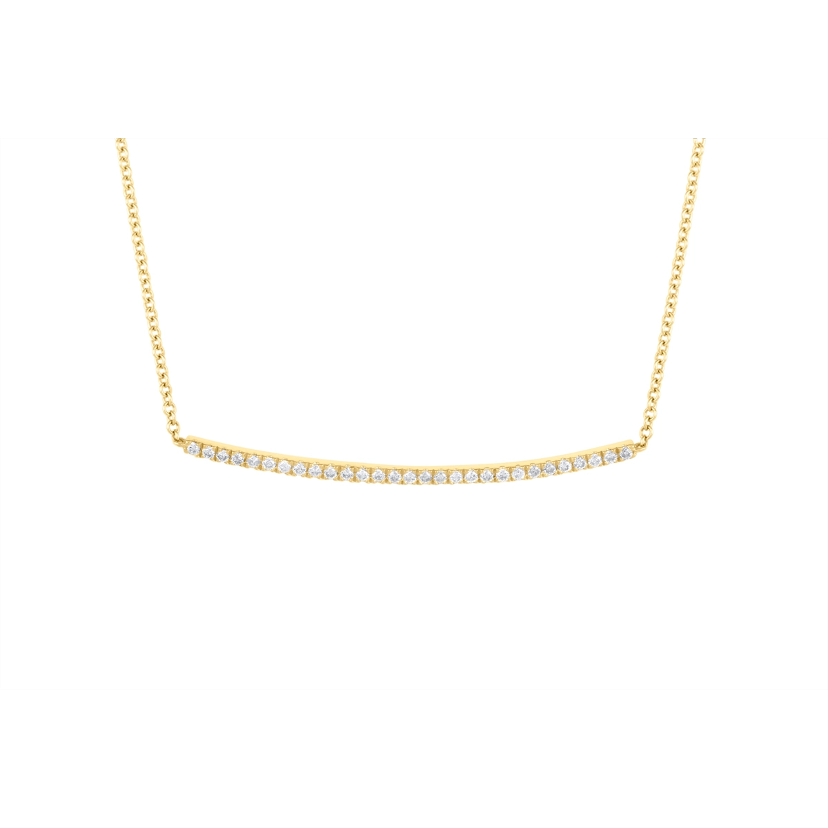 Necklaces Necklaces in Yellow Gold containing Diamond IAAL