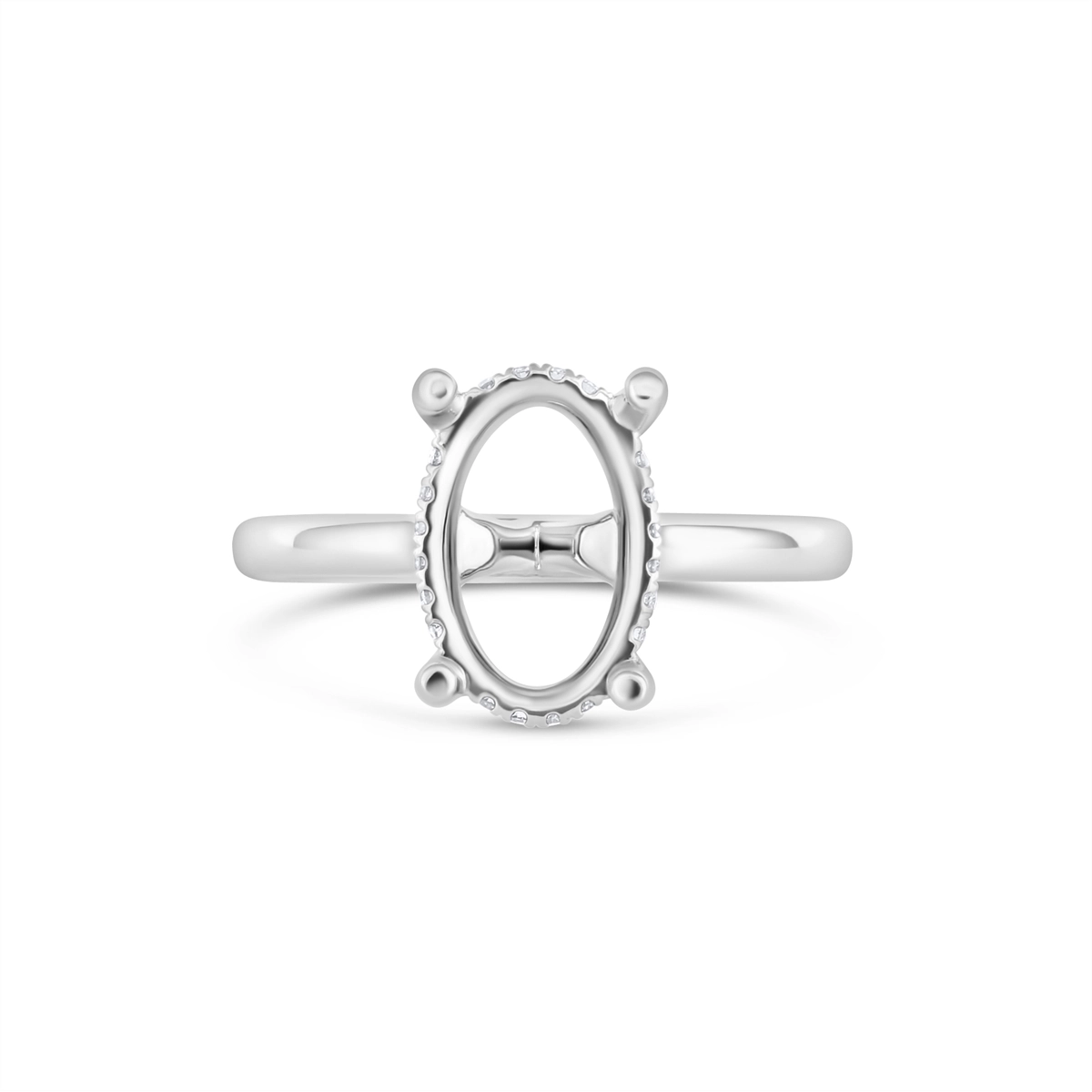 A. Jaffe Engagement Rings in White Gold containing Diamond 464055