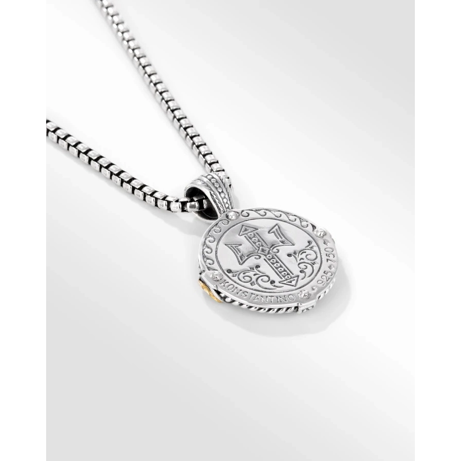 Konstantino Pendants in Mixed Metals containing Other MEKJ830-300-638