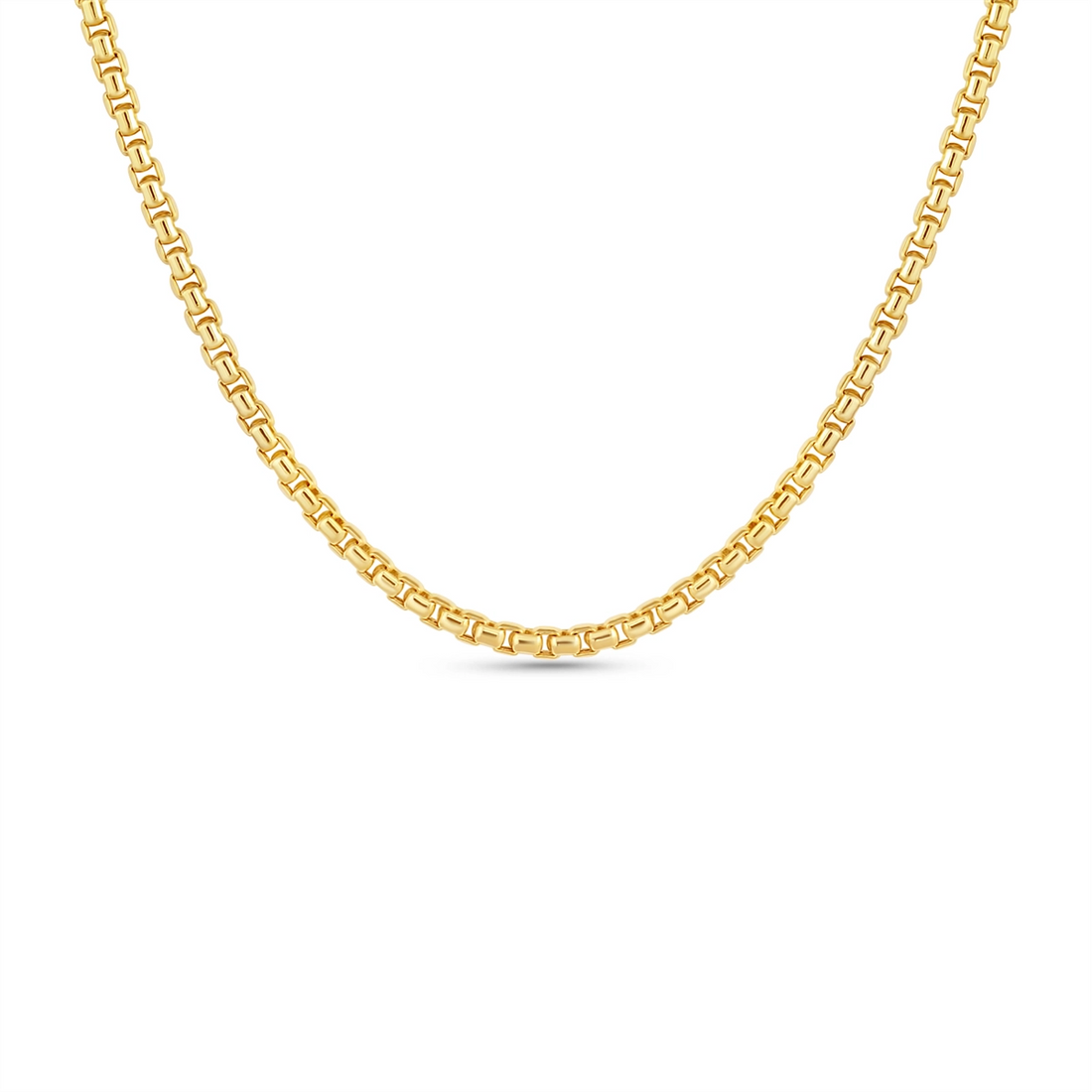 Necklaces Jewelry in Yellow Gold VENETIANBOX-1.7MM-Y-18