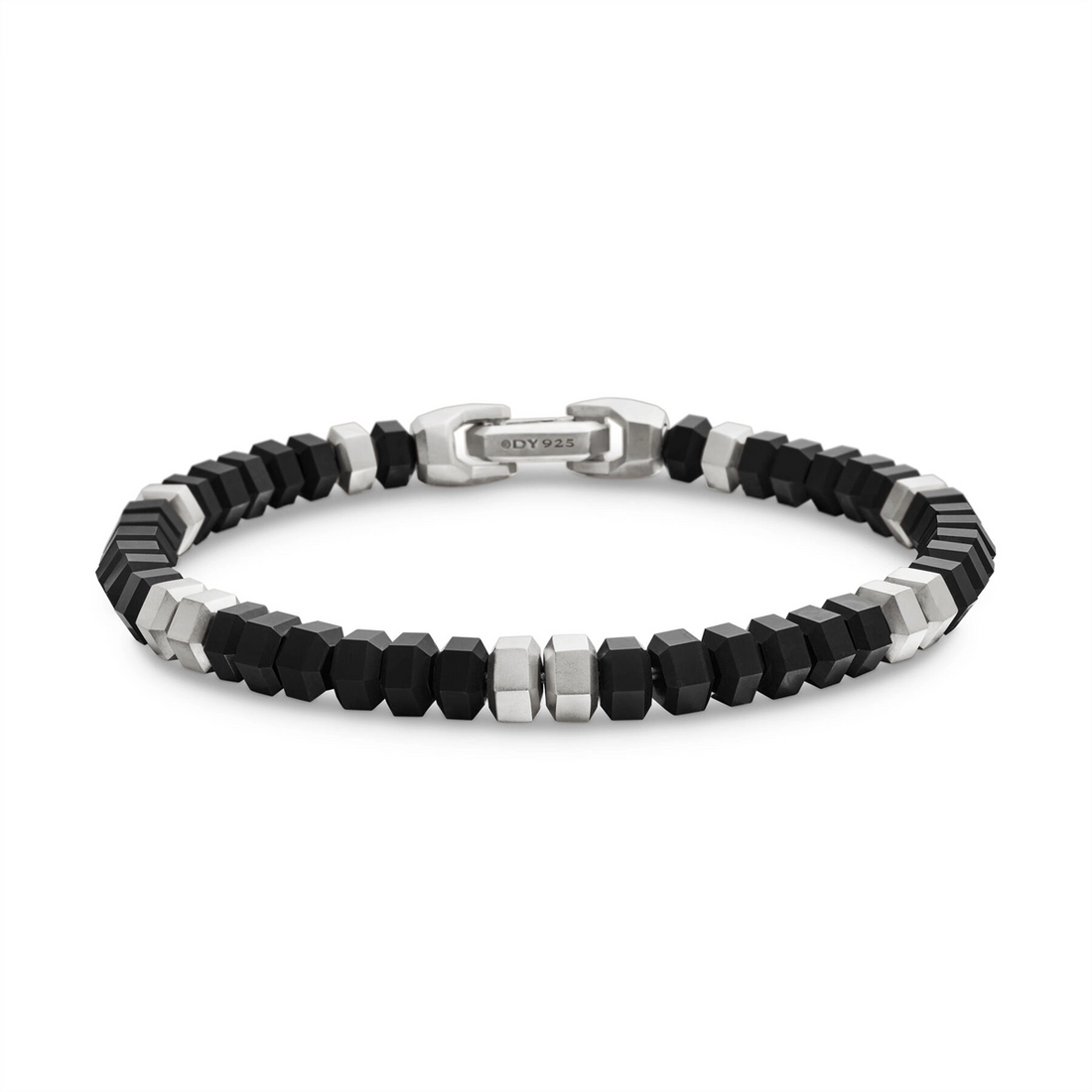 David Yurman Bracelets in Silver containing Black onyx B25434MSSBBOM
