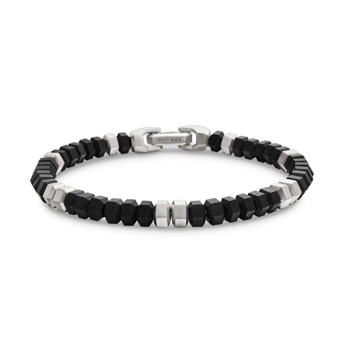 David Yurman Bracelets in Silver containing Black onyx B25434MSSBBOM