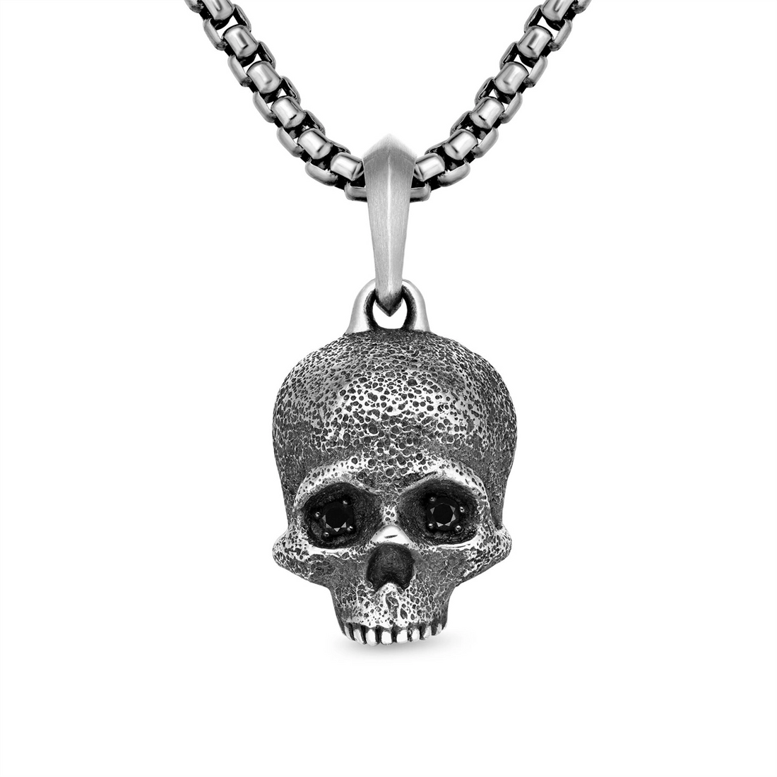 David Yurman Pendants in Silver containing Black diamond D25437MSSABD