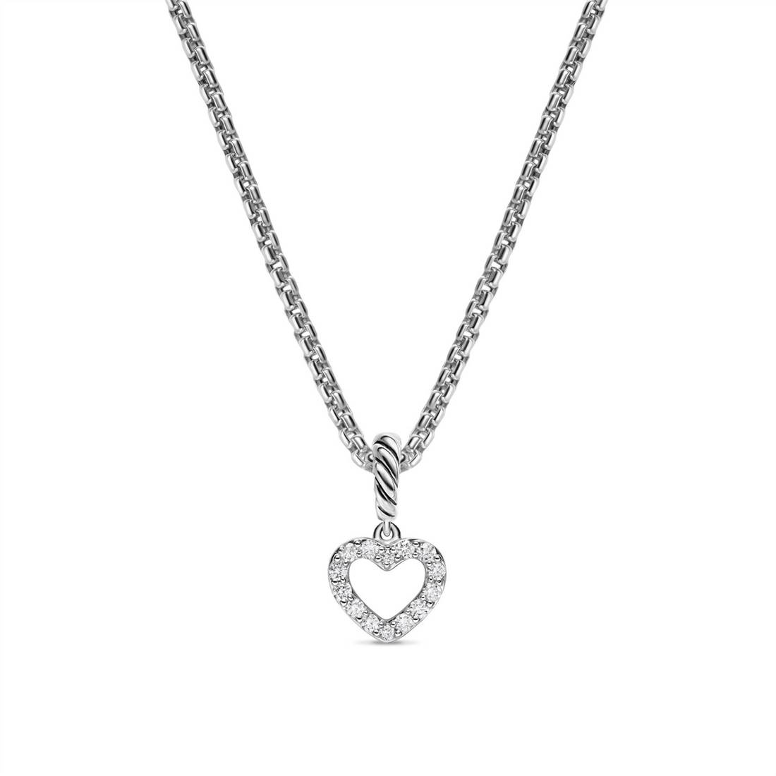 David Yurman Pendants in Silver containing Diamond D18671DSSADI