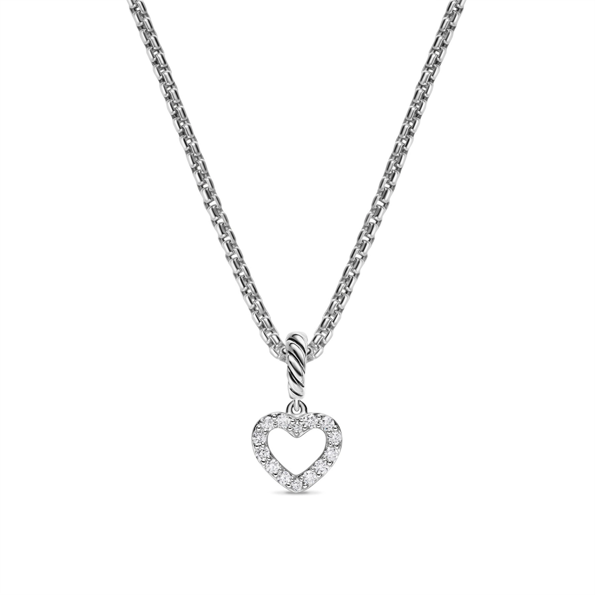 David Yurman Pendants in Silver containing Diamond D18671DSSADI